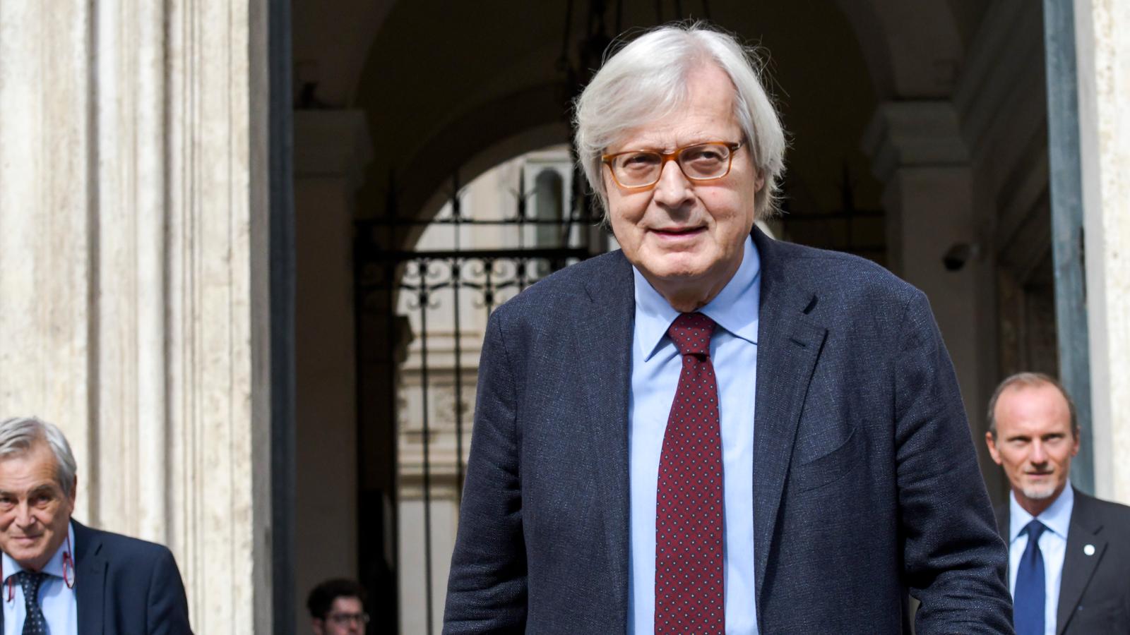 Vittorio Sgarbi Annuncia Le Dimissioni Da Sottosegretario E Attacca