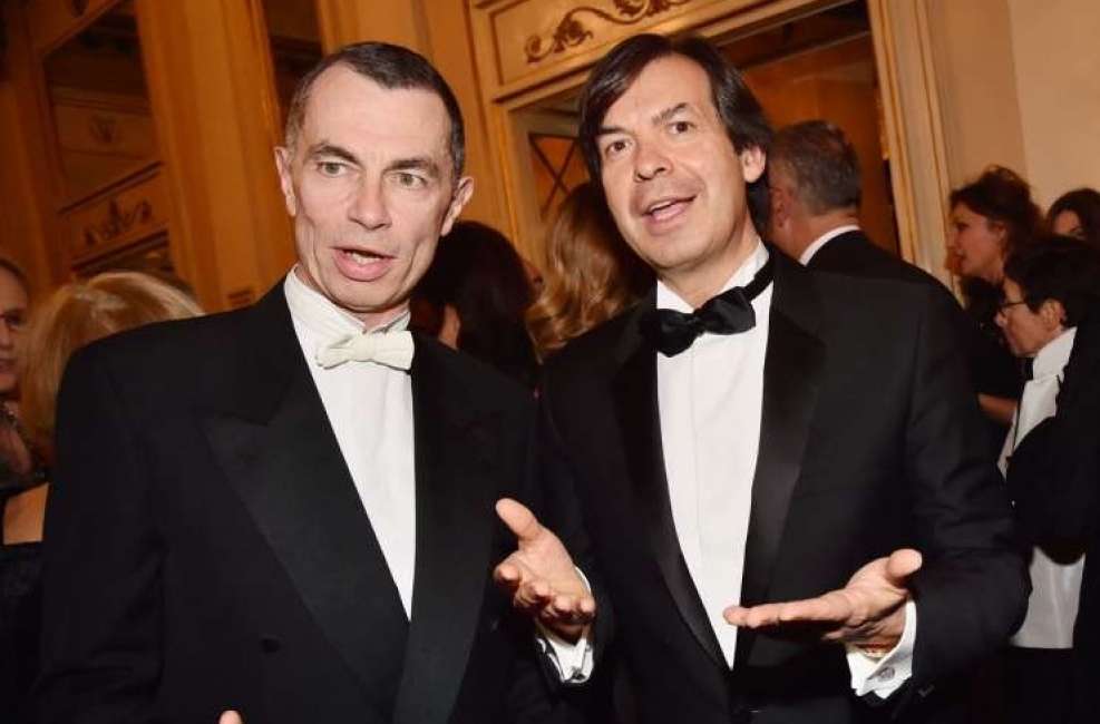 Jean Pierre Mustier e Carlo Messina