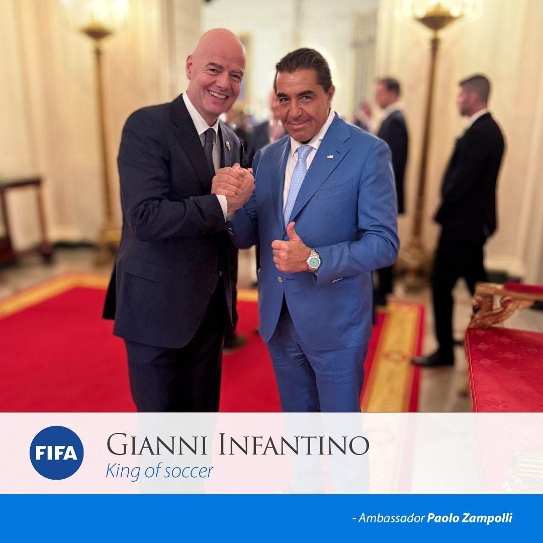 Calcio, Infantino al Crypto Summit di Trump propone il lancio della Fifa Coin