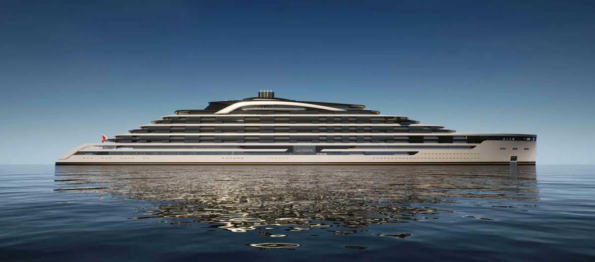Ulyssia, il superyacht residenziale da 300 metri con 80 residenze di lusso. Per vivere un’odissea contemporanea (senza mai disfarsi delle pantofole)
