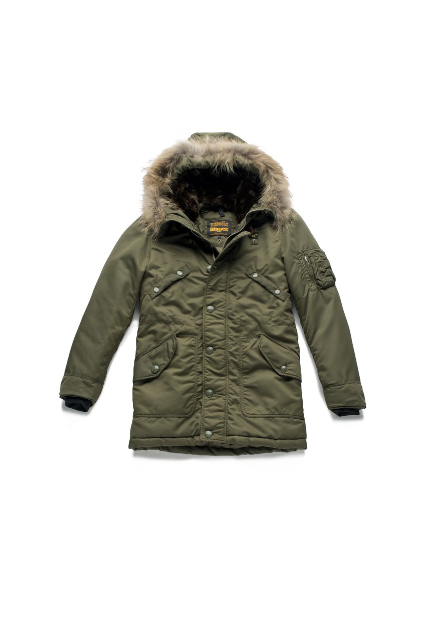 Blauer Parka invernale militare OTIS